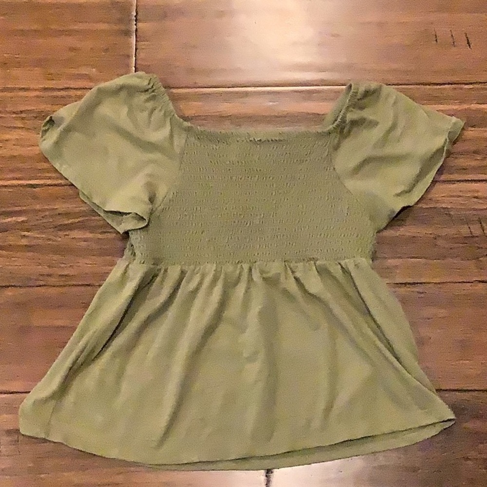 Old Navy Green Girls Blouse